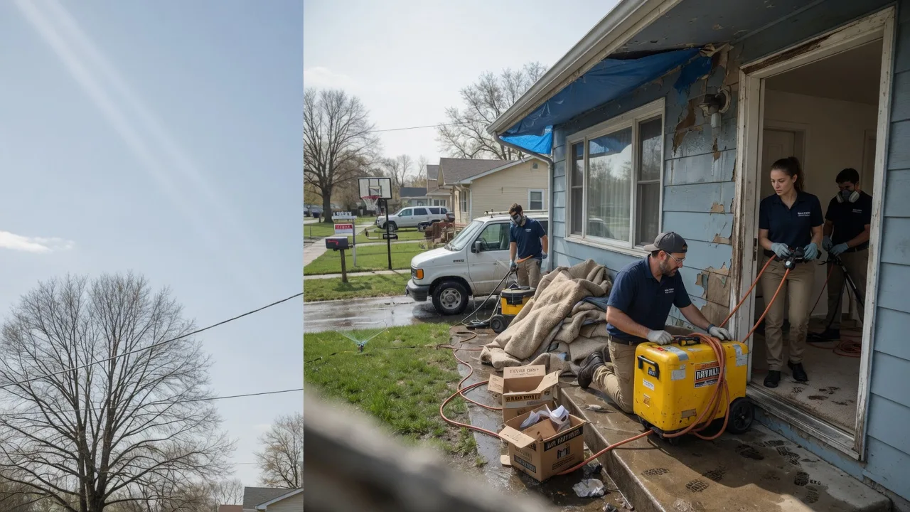Basement Flood Cleanup in Euclid, OH near me